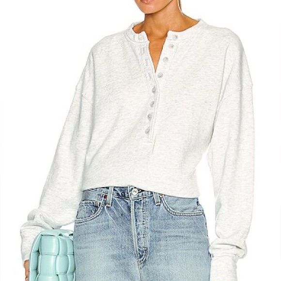 Citizens Of Humanity Cora Henley Sweatshirt - Picture 11 of 11